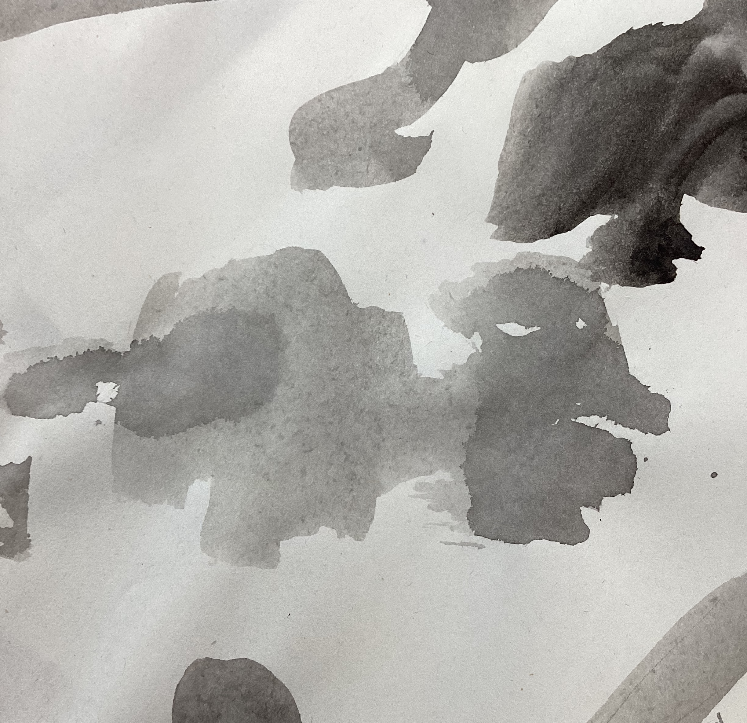 Initial ink blob